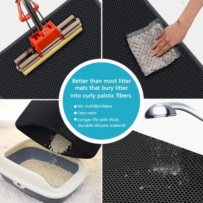 Pet Patrol™ Cat Litter Mat Waterproof